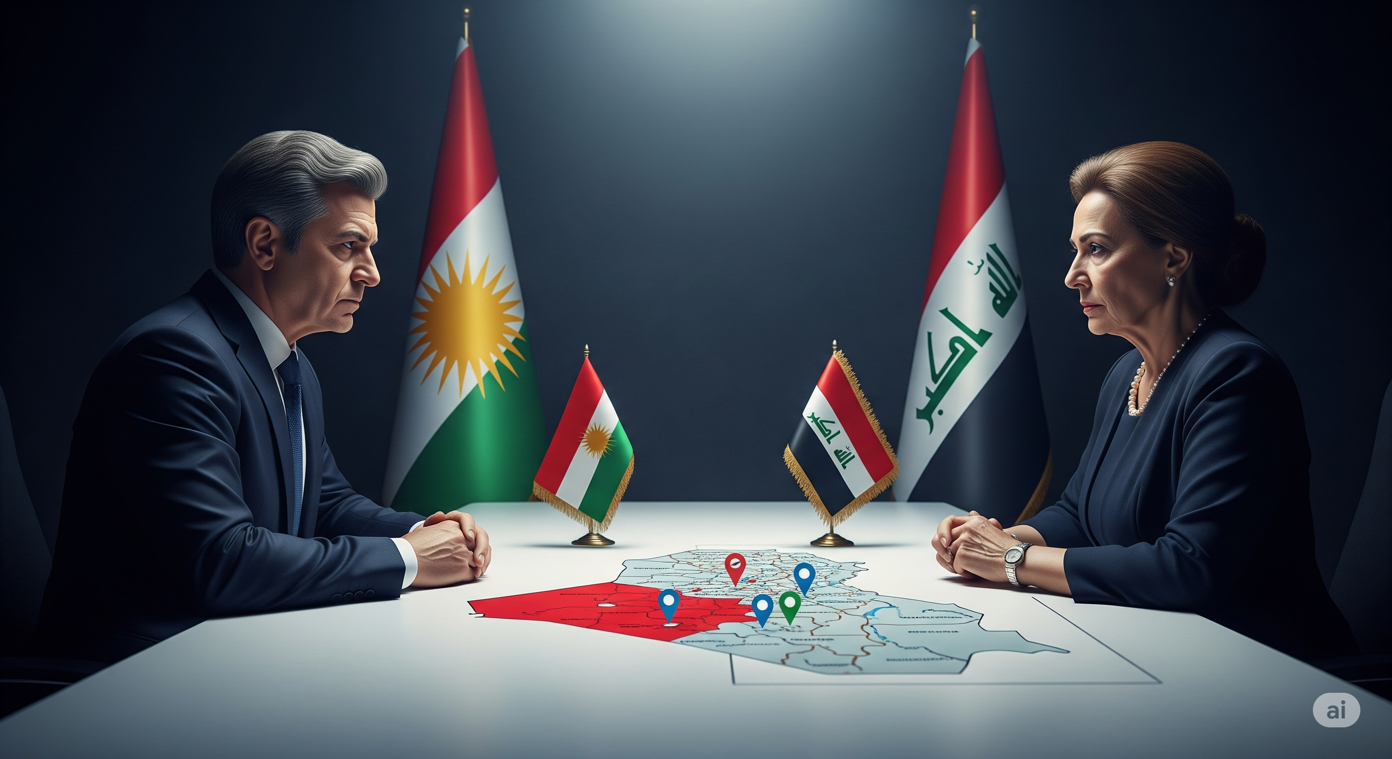 ڕاپۆرتێکی شیکاری: کێشە هەڵپەسێردراوەکانی نێوان هەرێمی کوردستان و عێراق؛ ململانێیەکی دەستووری، سیاسی و ئابووریی ئاڵۆز